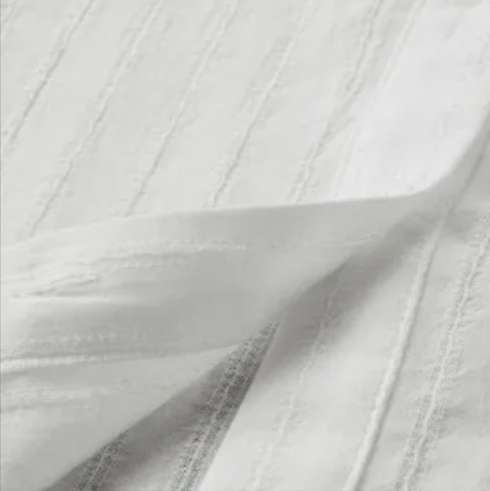 ♥️New stand collar ruffles textured shirt - Picture 7 of 16